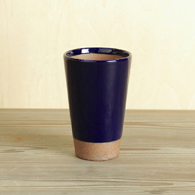 かもしか道具店 陶のビアカップ 300ml クリーミーな泡に