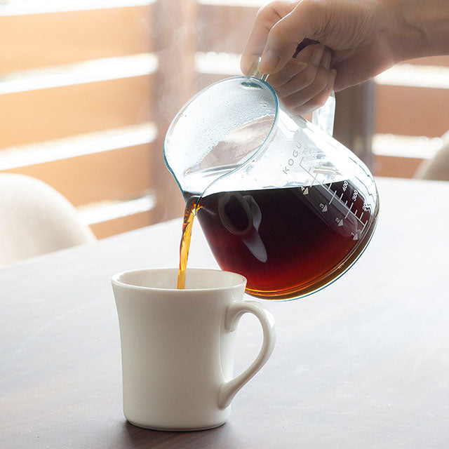 割れにくいコーヒーサーバー 珈琲考具 700ml トライタン 電子レンジOK