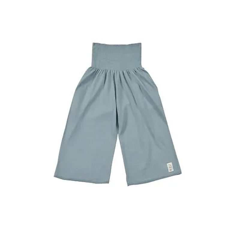 五泉ニット のびるハーフパンツ ミドル丈 ポケット付き オーガニックコットン