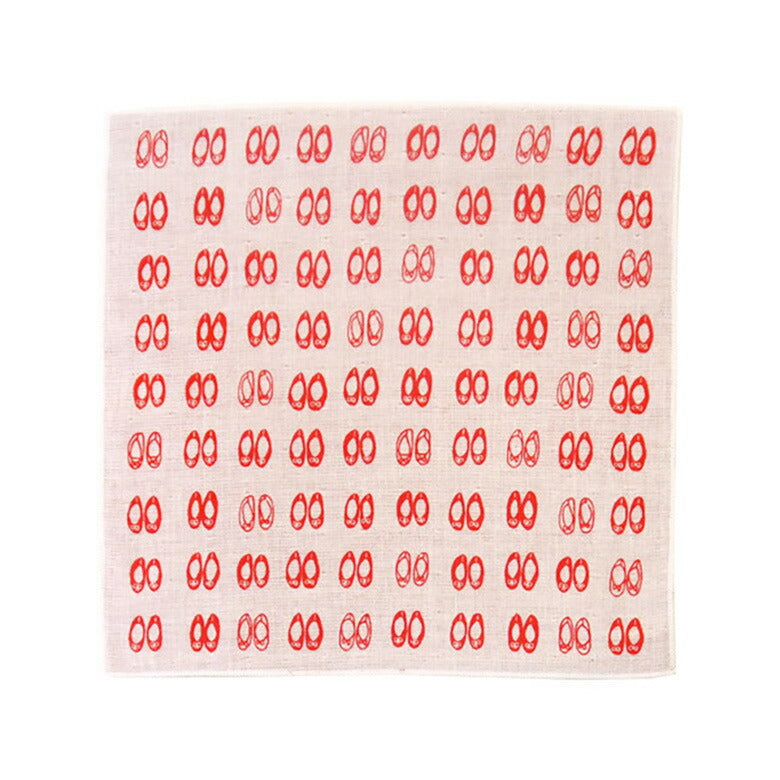 和ハンドタオル 横浜ご当地土産に 濱文様 綿100% ガーゼハンカチ