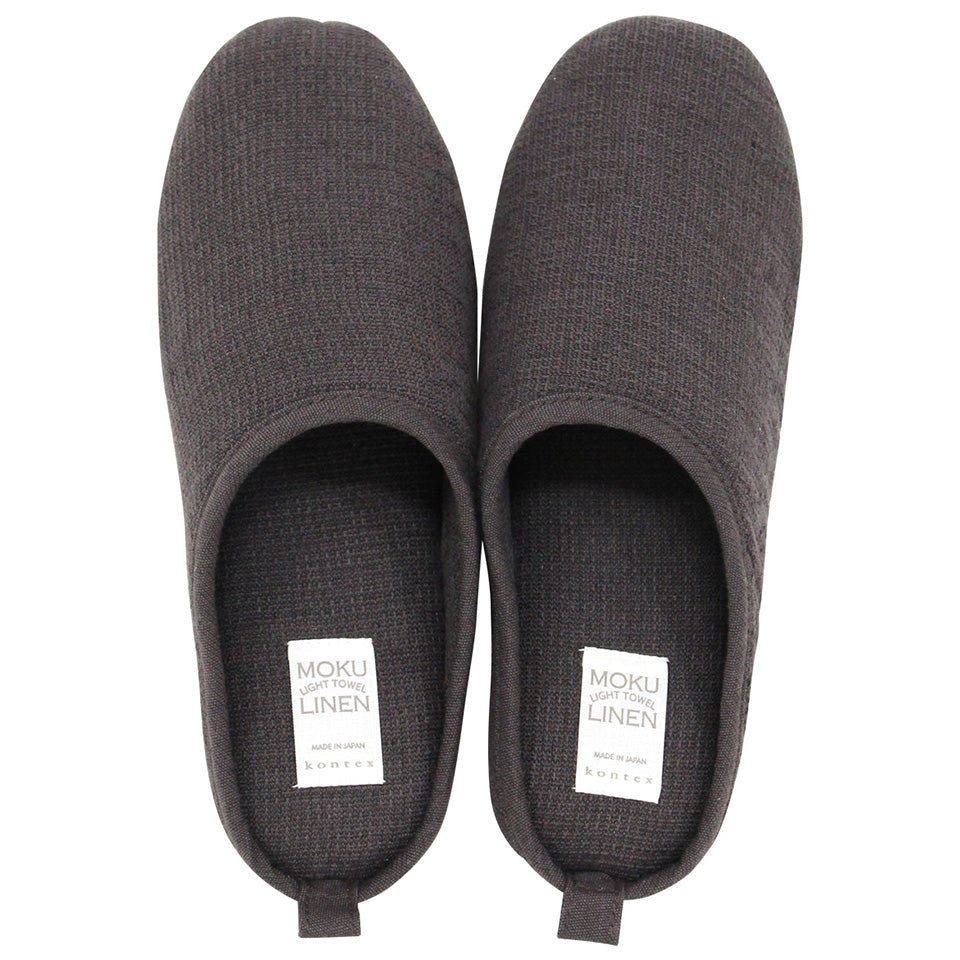 リネン ルームシューズ MOKU