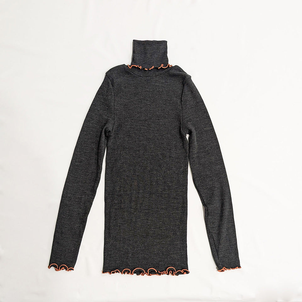 メリノウール タートルネックインナー me.