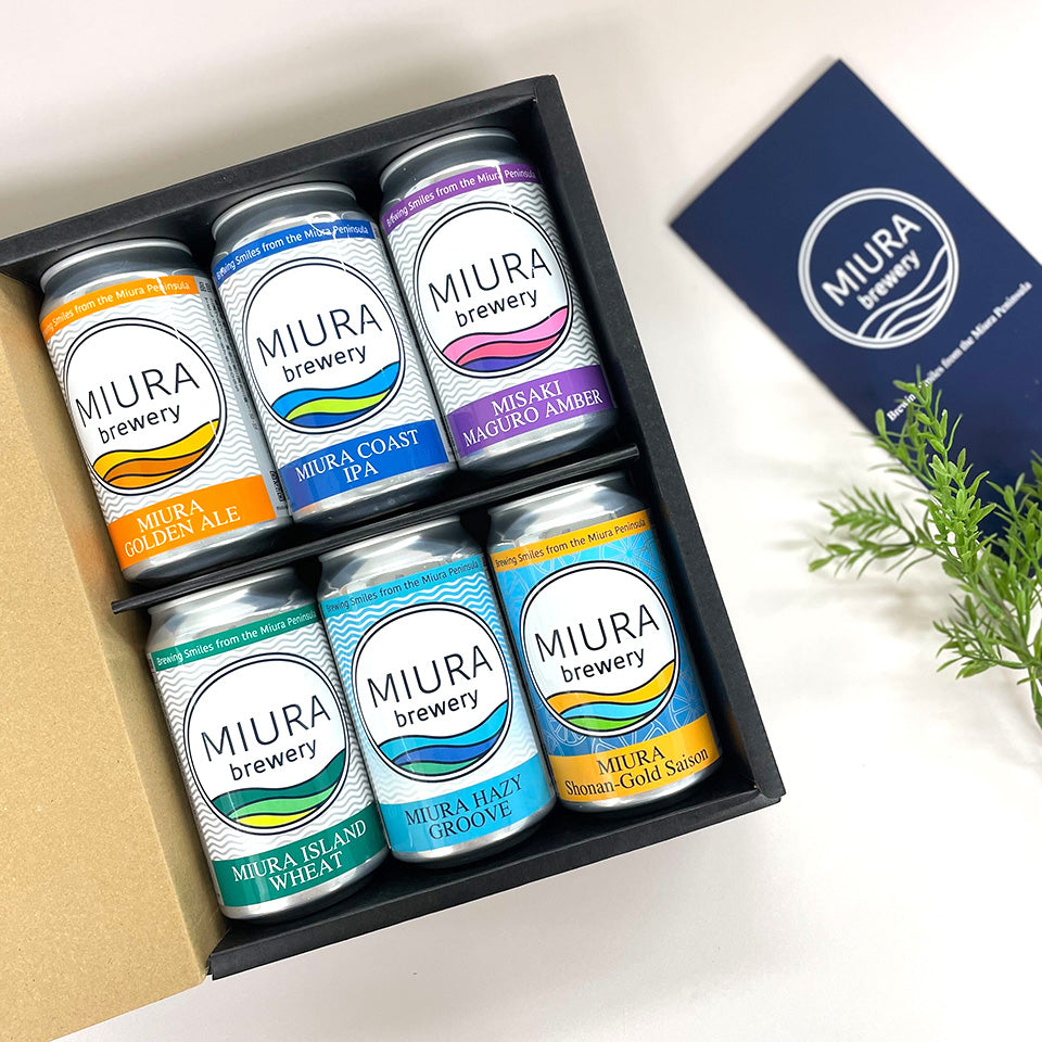Miura Brewery クラフトビール ギフトセット 箱入り 飲み比べ 6本