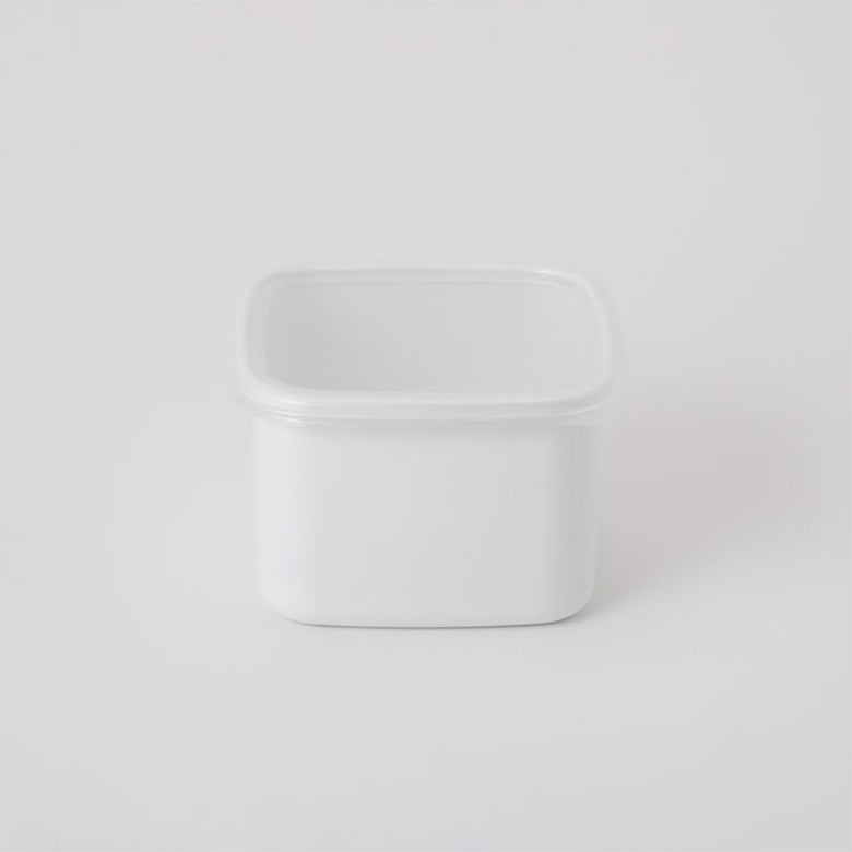 野田琺瑯 ホーロー製 保存容器 スクエア M キャニスター オーブン可 ガス火可