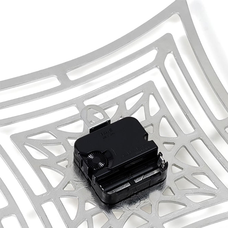 手で曲げてアレンジできる 置き時計 掛け時計 錫製 能作