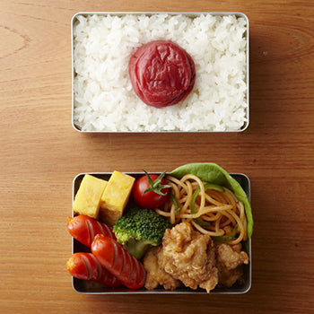 THE LUNCH BOX 375ml シンプルなアルミ製の弁当箱 保存容器