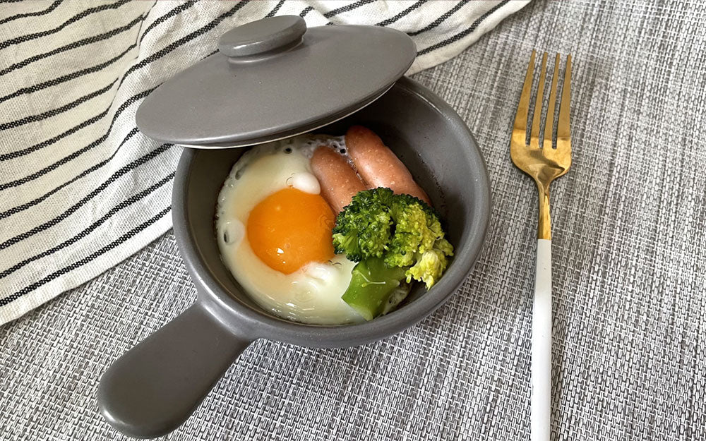 一人分のご飯作りに便利なサイズ！かもしか道具店の目玉焼き鍋