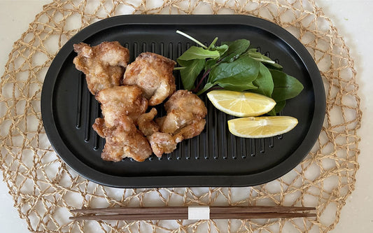 油を落とすから揚げたてをカラッと