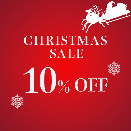 クリスマス10％OFFクーポン配布中！