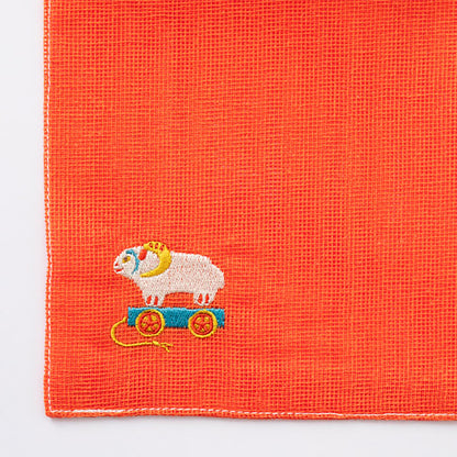 干支ふきん 未 刺繍 2027 中川政七商店 お正月 お年賀