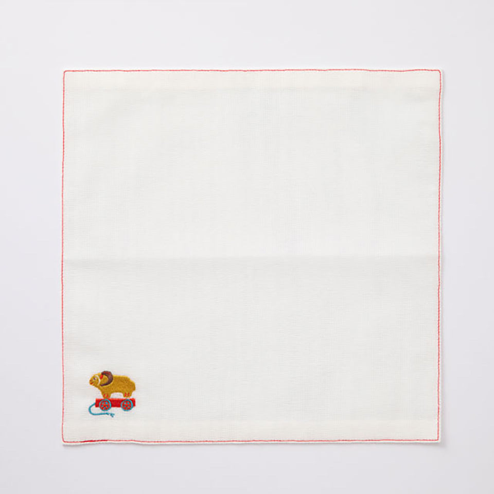 干支ふきん 未 刺繍 2027 中川政七商店 お正月 お年賀
