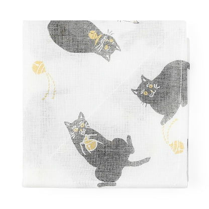 はにゃふきん 大判サイズ 猫柄キッチンクロス 中川政七商店