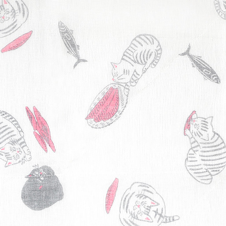 はにゃふきん 大判サイズ 猫柄キッチンクロス 中川政七商店