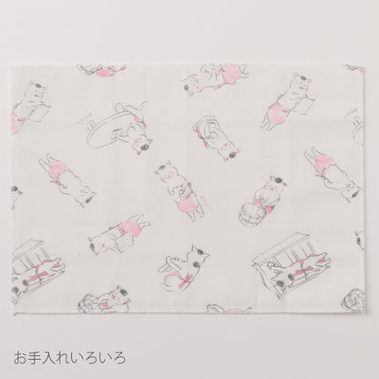 猫村さんのふきん 中川政七商店 蚊帳生地