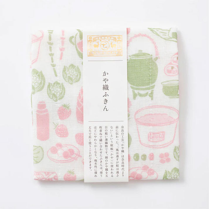 中川政七商店 かや織ふきん 春の暮らし