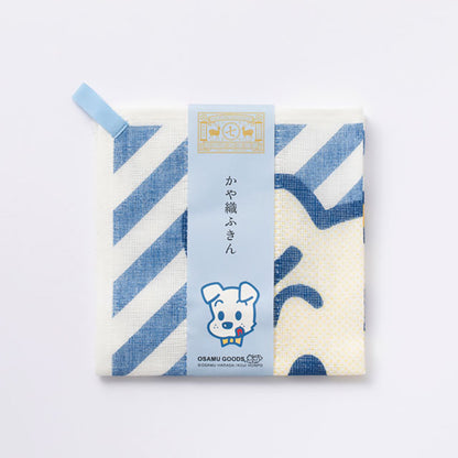 オサムグッズ コラボ かや織りふきん 限定ボックス入り 4枚セット 中川政七商店【送料無料】