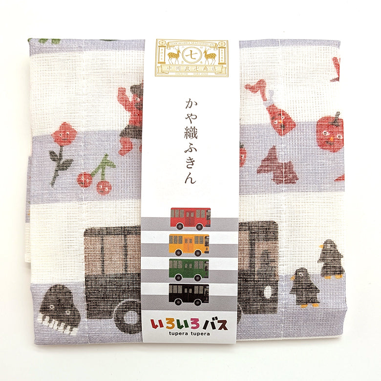 tupera tupera かや織ふきん 絵本コラボ かおノート 中川政七商店
