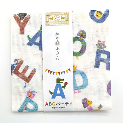 tupera tupera かや織ふきん 絵本コラボ かおノート 中川政七商店