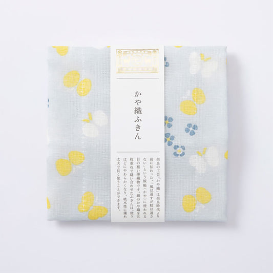 中川政七商店 かや織ふきん 蝶々