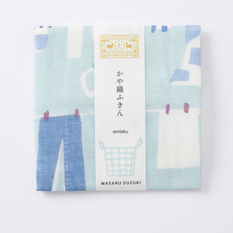 道具ふきん 鈴木マサルコラボ かや織 中川政七商店