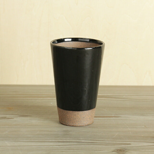 かもしか道具店 陶のビアカップ 300ml クリーミーな泡に