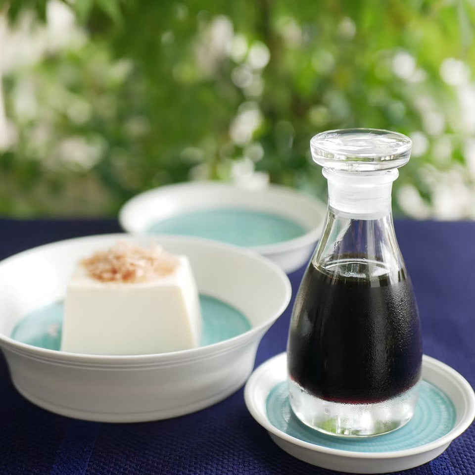 液だれしない THE醤油差し 紙箱入り 津軽びいどろ FOUR SEASONS FOR