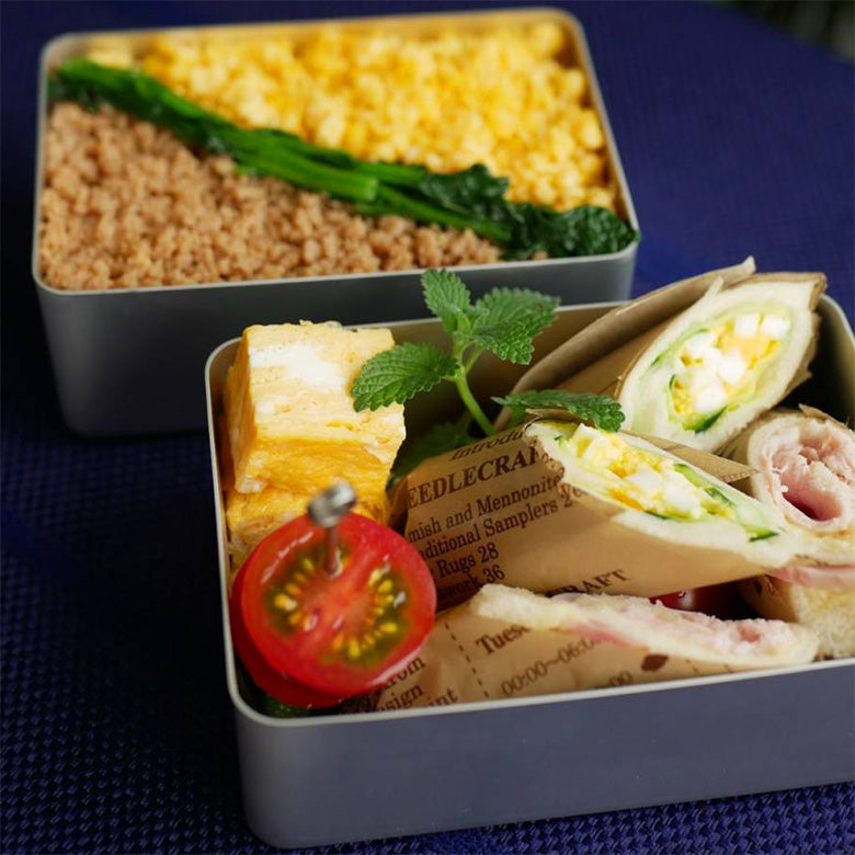 THE LUNCH BOX 375ml シンプルなアルミ製の弁当箱 保存容器