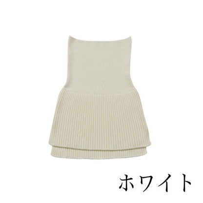 五泉ニット オーガニックコットン 見せる腹巻き サイフク saifuku 226