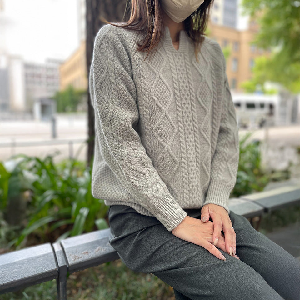 Resurrection グレー セーター XXL Resurrection グレー セーター XXL