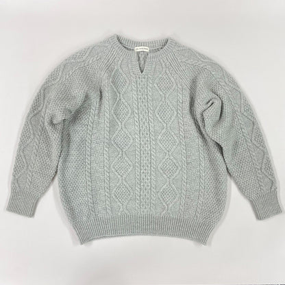 五泉ニット ウール ローゲージ セーター アラン柄 サイフク