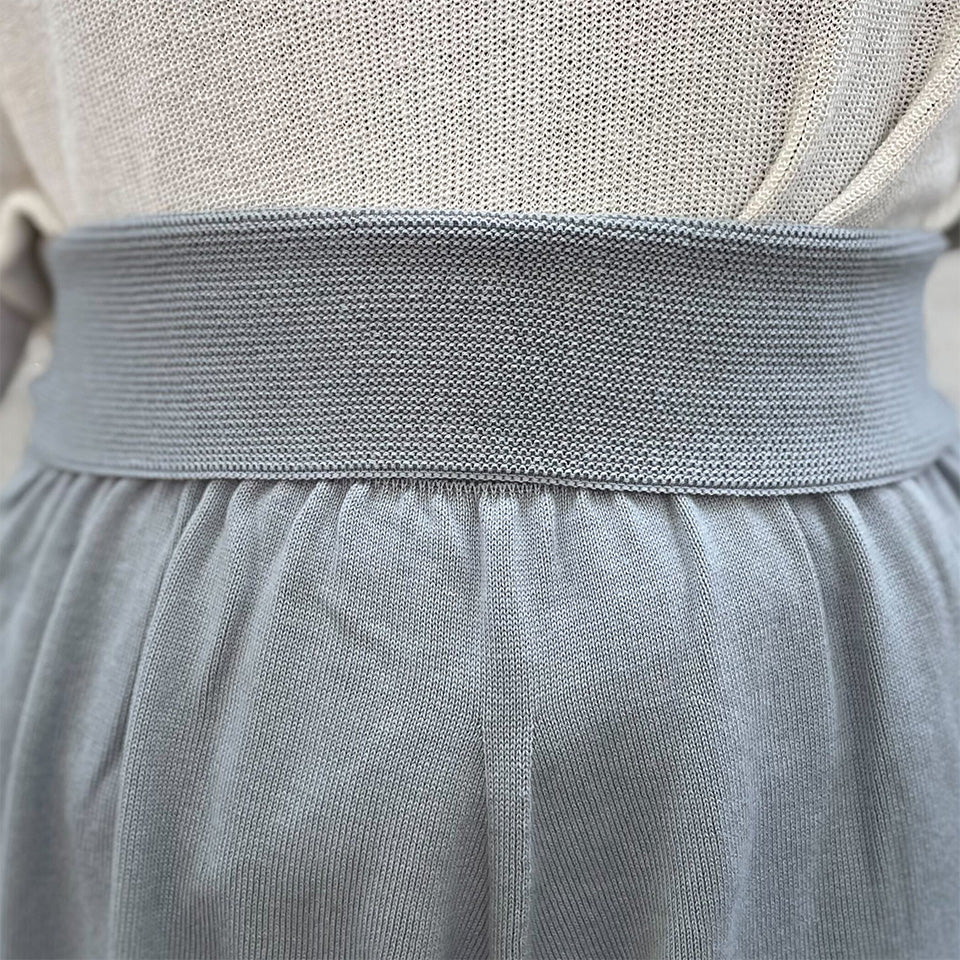 五泉ニット のびるニットパンツ レギュラータイプ ポケット付き オーガニックコットン ルームウェア ワンマイルウェア 部屋着