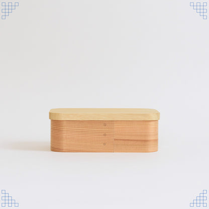 桐だんす屋さんの曲げわっぱ弁当箱 600ml