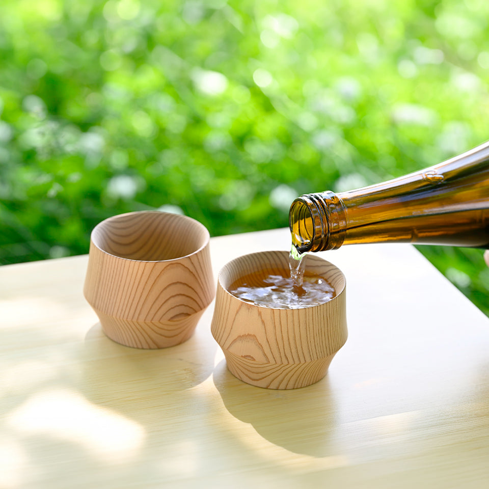 香る 日本酒グラス 樹盃 スギ