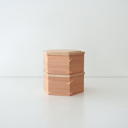 桐だんす屋さんのおひつ弁当箱 二段 てのひらおひつ