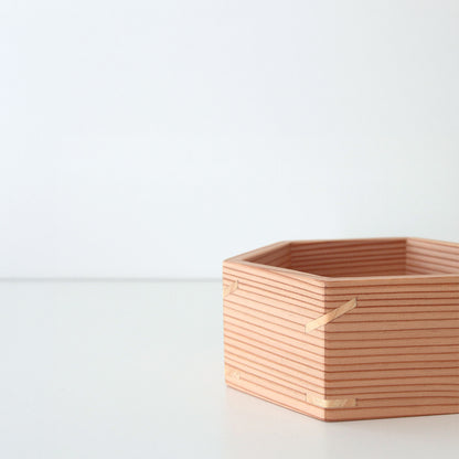 桐だんす屋さんのおひつ弁当箱 二段 てのひらおひつ