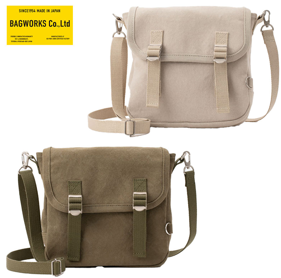 BAGWORKS ボーイスカウトマン2 ショルダーバッグ 肩がけ 帆布 バッグ