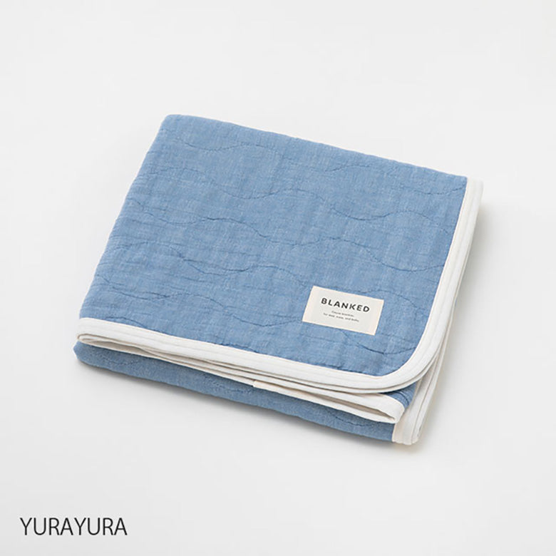 三河木綿のもちもち敷きパッド 綿100％ 日本製 BLANKED