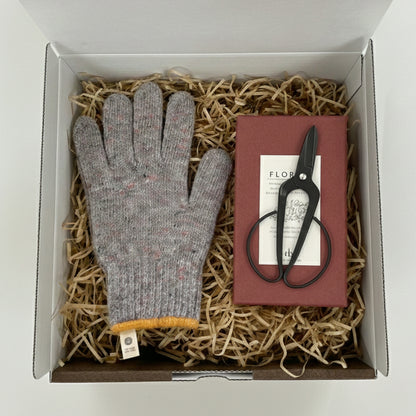 ガーデニング好きな方へ 花バサミ＆三河軍手セット