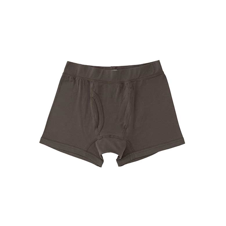 敏感肌に優しい メンズ ボクサーパンツ ちくちくしない スマイルコットン HAAG