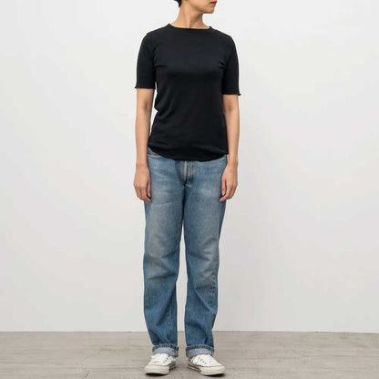 敏感肌に優しい コットン シアーTシャツ レディース