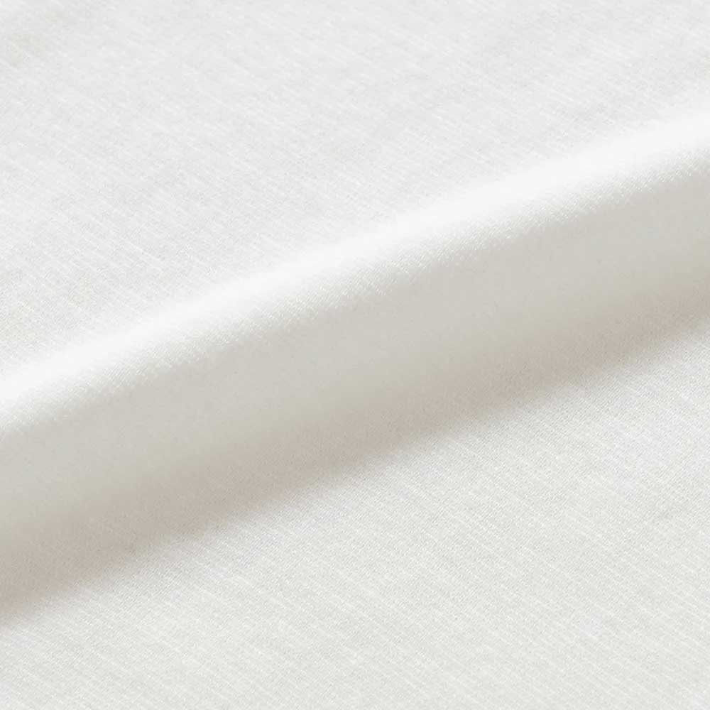 敏感肌に優しい コットン シアーTシャツ レディース
