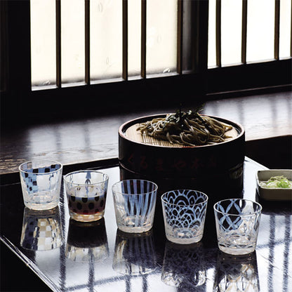 蕎麦猪口 ガラス製 廣田硝子