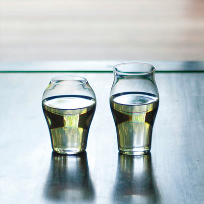 究極の日本酒グラス 冷酒グラス 2点セット 蕾＆花 廣田硝子