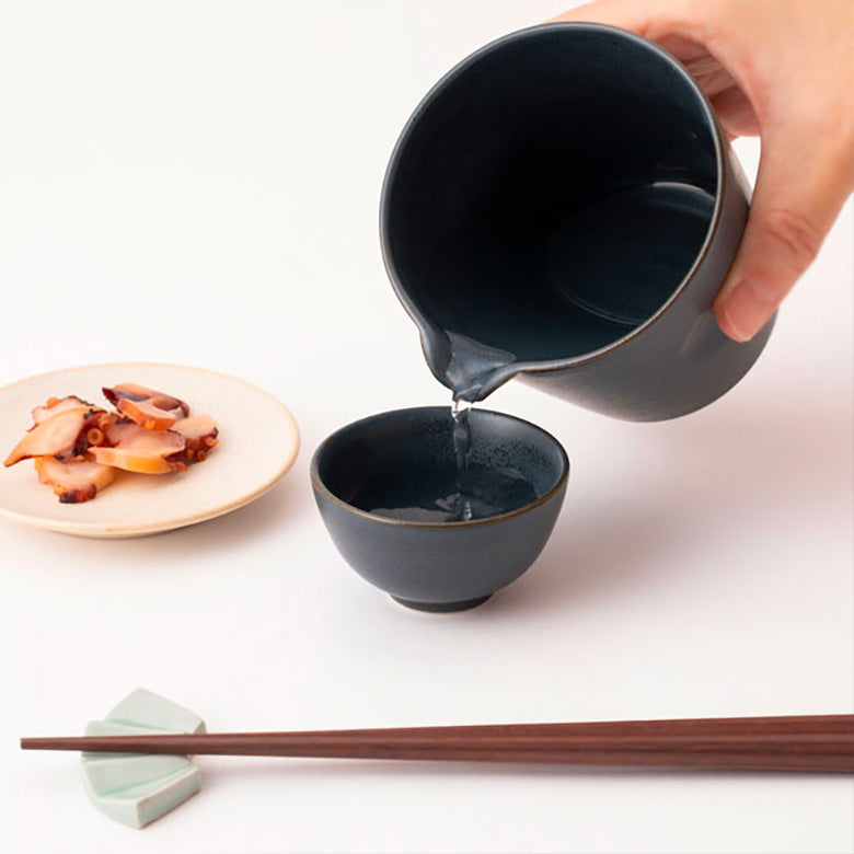 かもしか道具店 陶の冷酒器 片口 徳利 180ml 1合 FOUR SEASONS FOR YOU