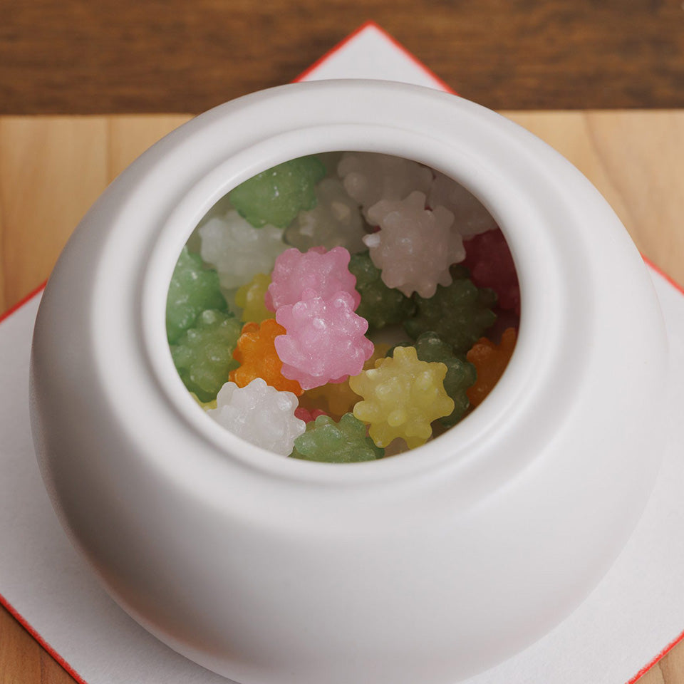 かもしか道具店 陶器の鏡餅 小物入れ