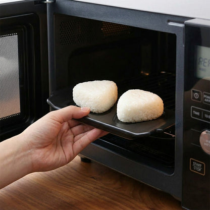 かもしか道具店 焼きおにぎりのプレート 皿 耐熱陶器 オーブン トースター対応