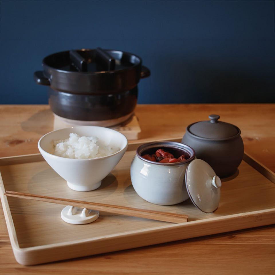 かもしか道具店 ご飯のおともの器 陶器 密閉保存容器 梅干し 佃煮 日本