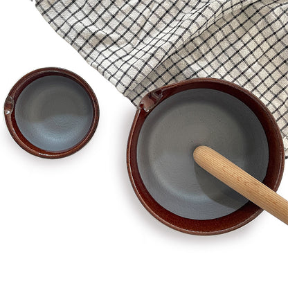 かもしか道具店 すりバチ 溝のないすり鉢 ふつうサイズ