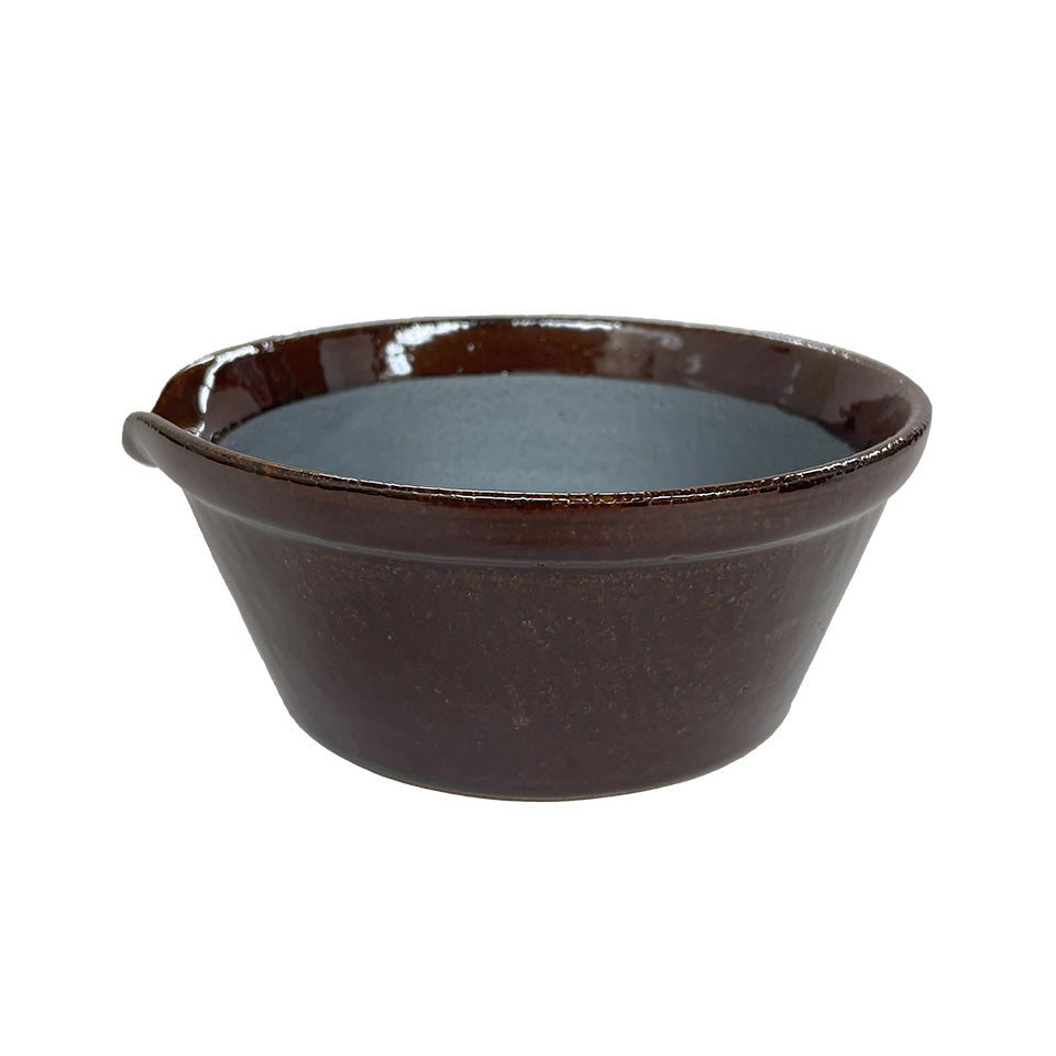 かもしか道具店 すりバチ 溝のないすり鉢 ふつうサイズ