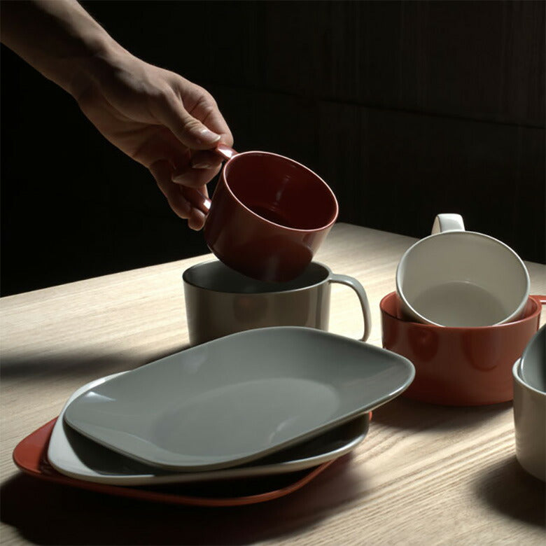 心踊るカラフルなトーストのプレート 皿 KONARE 晋山窯ヤマツ 食洗機対応